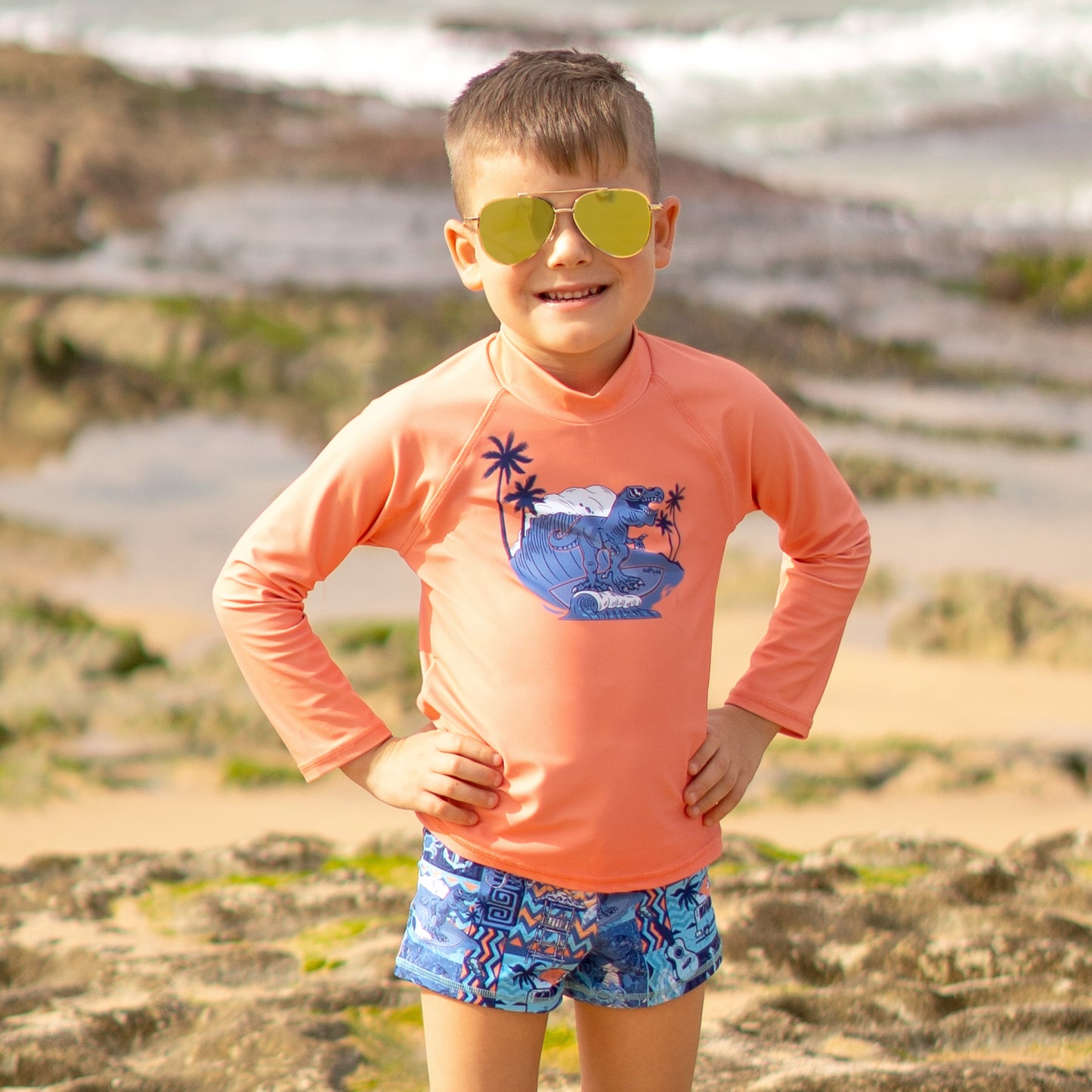 407 Tiki Long Sleeve Rashvest