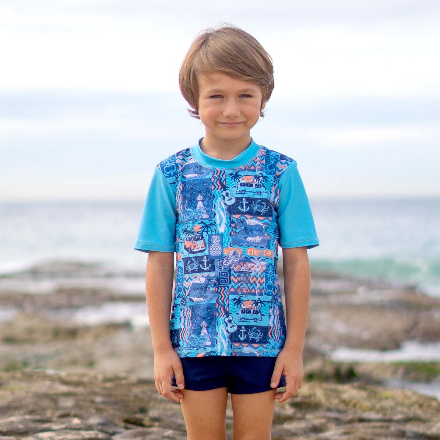 409 Tiki Short Sleeve Rashvest Set