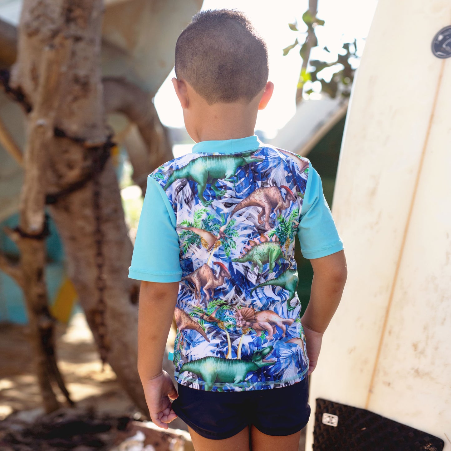 409 Dino Safari Rashvest Set - Salty Ink