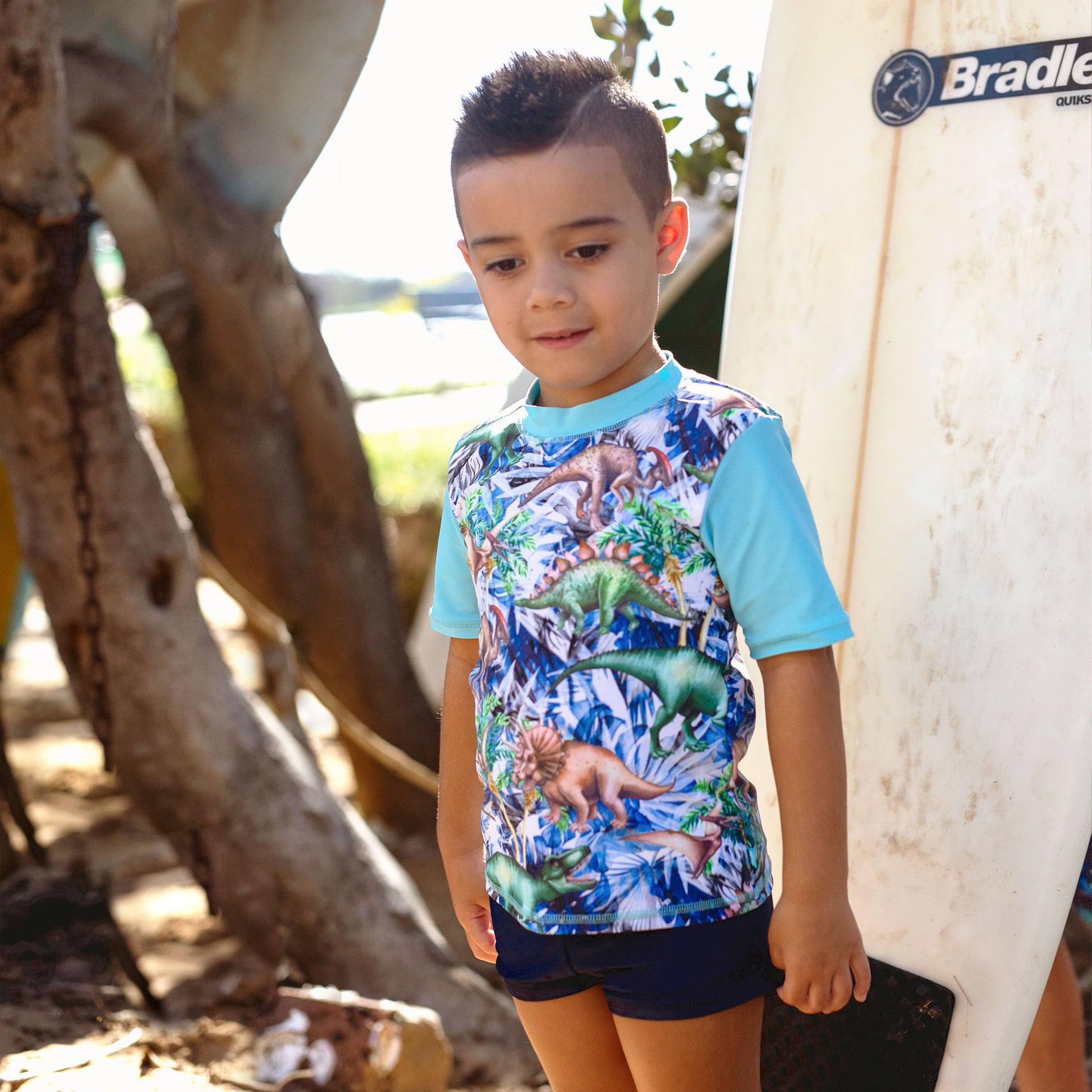 409 Dino Safari Rashvest Set - Salty Ink