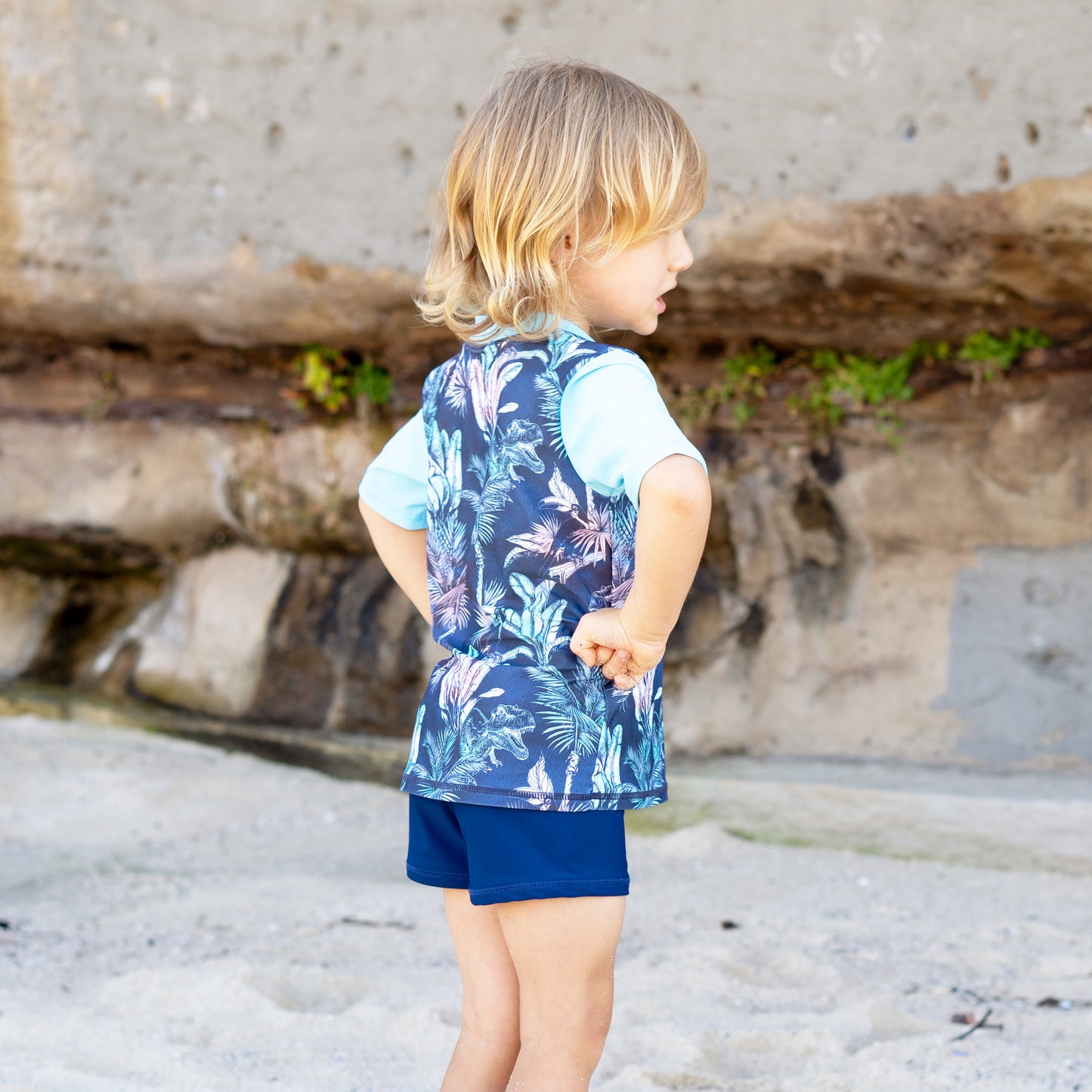 409 Castaway Boys Rashvest Set - Salty Ink