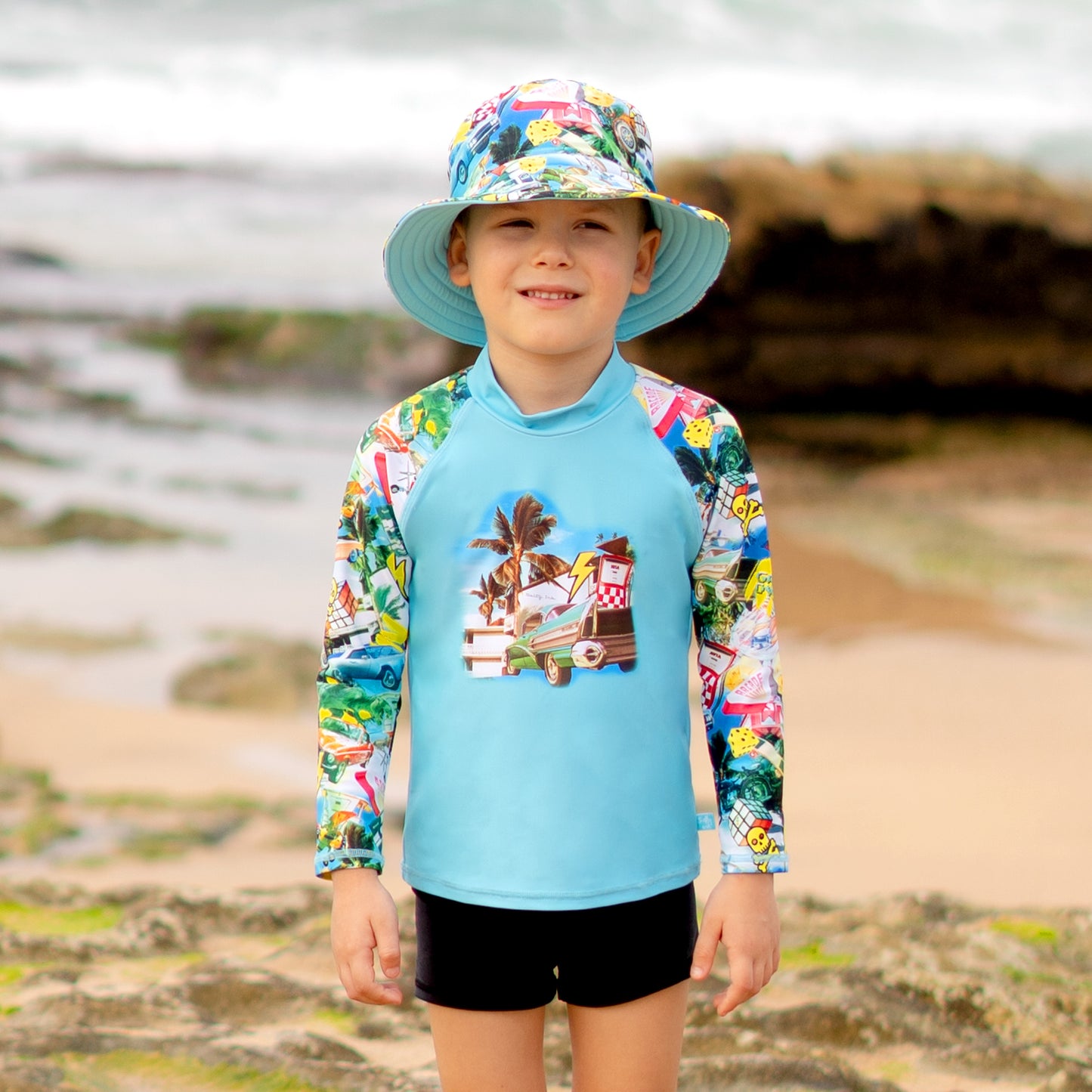 410 Mash Up Long Sleeve Rashvest Set