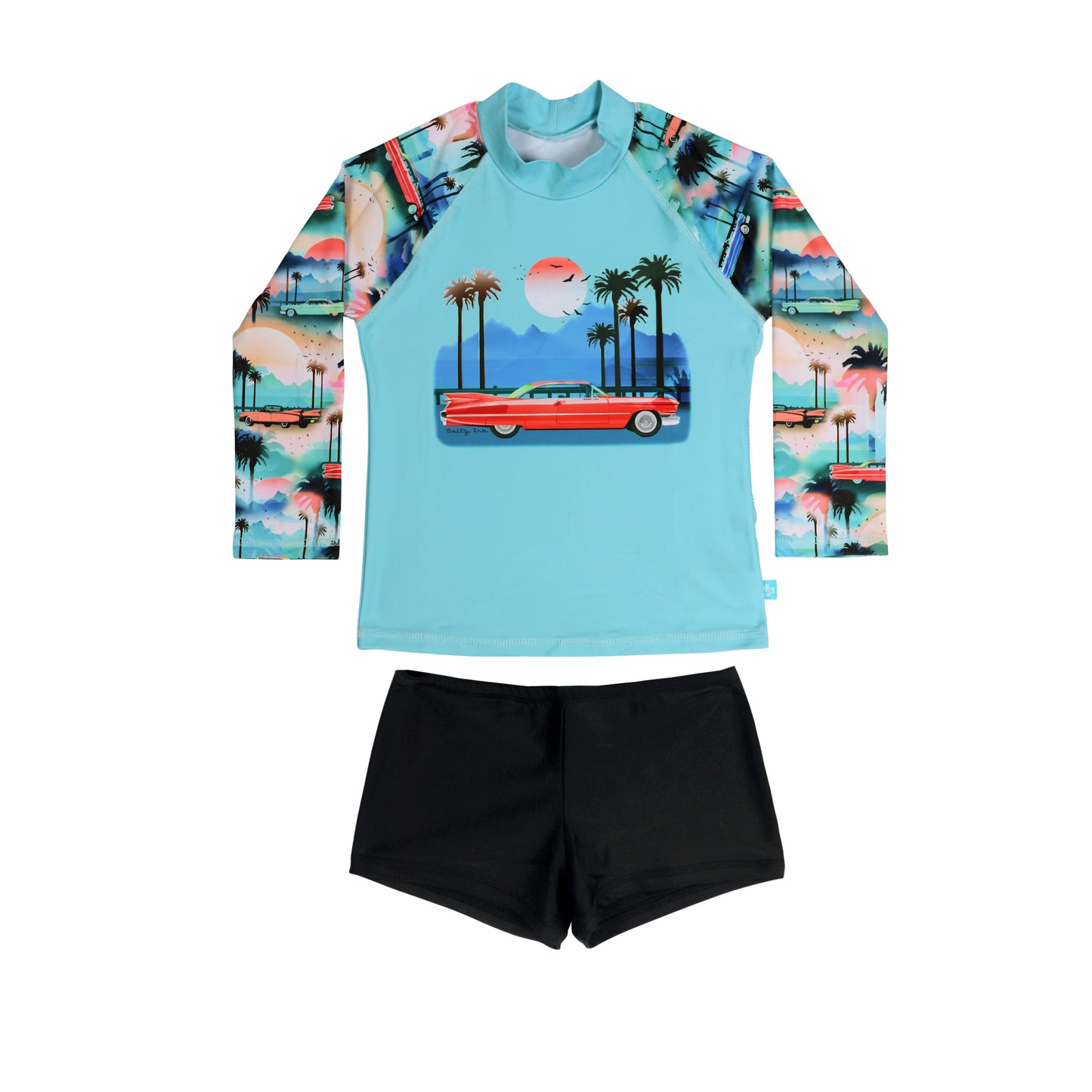 410 Sunset Boulevarde Long Sleeve Rashvest Set