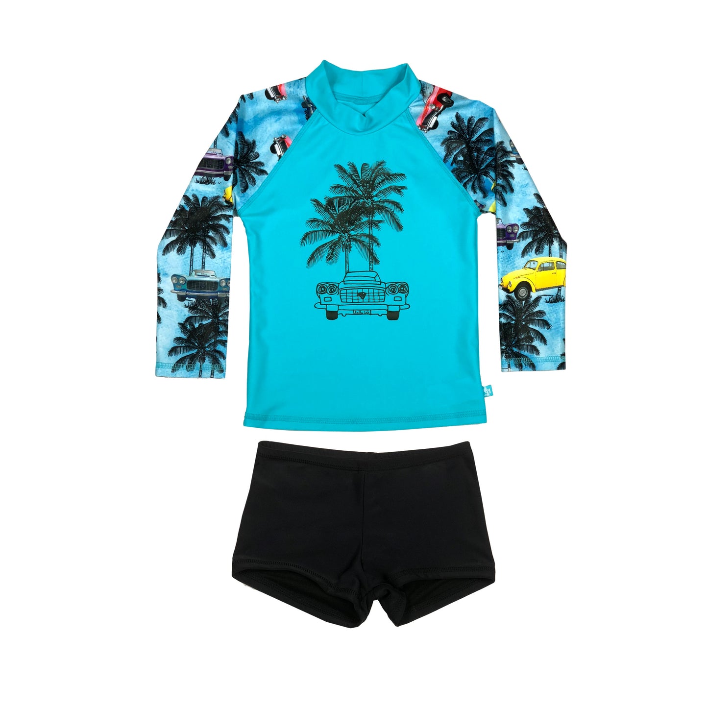 410 Tropix Long Sleeve Rashvest Set - Salty Ink
