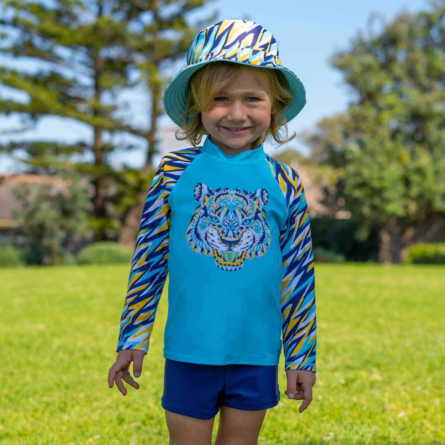 410 Cosmik Roar Long Sleeve Rashvest Set