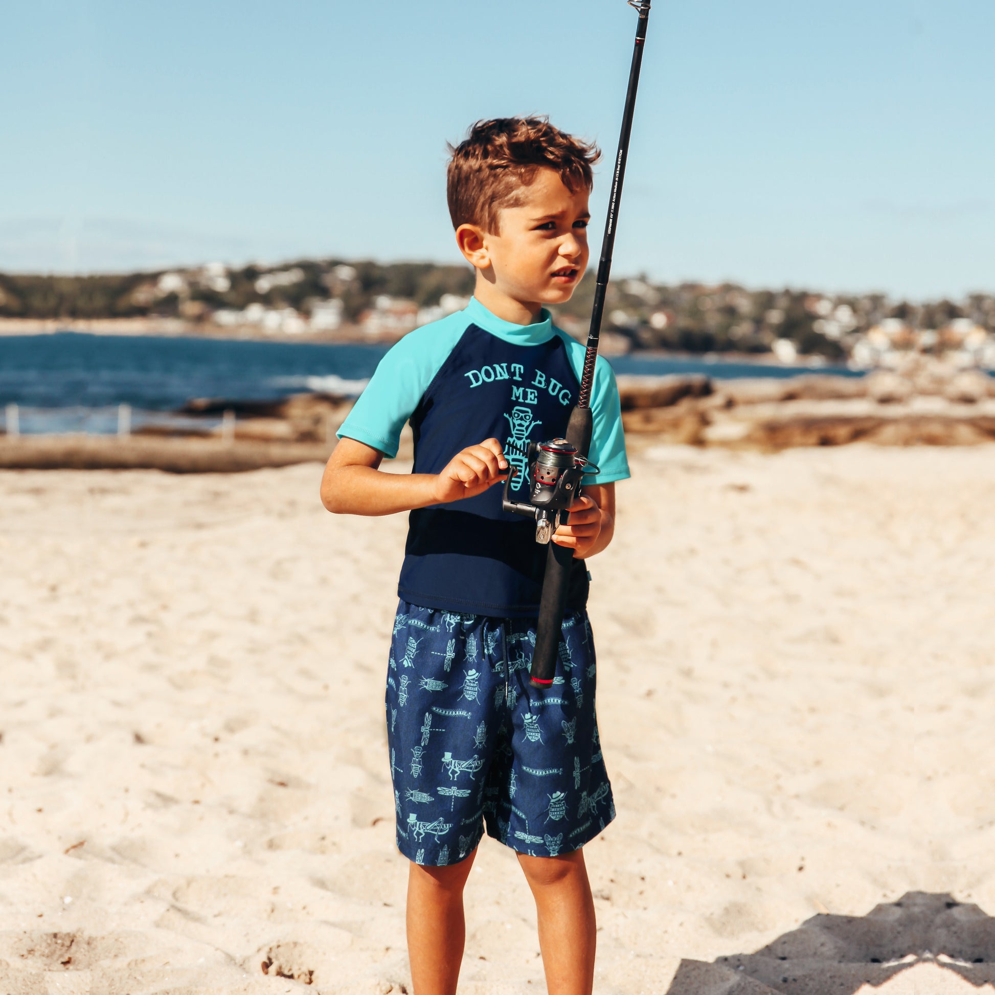 411 Bugged Boardie - Salty Ink