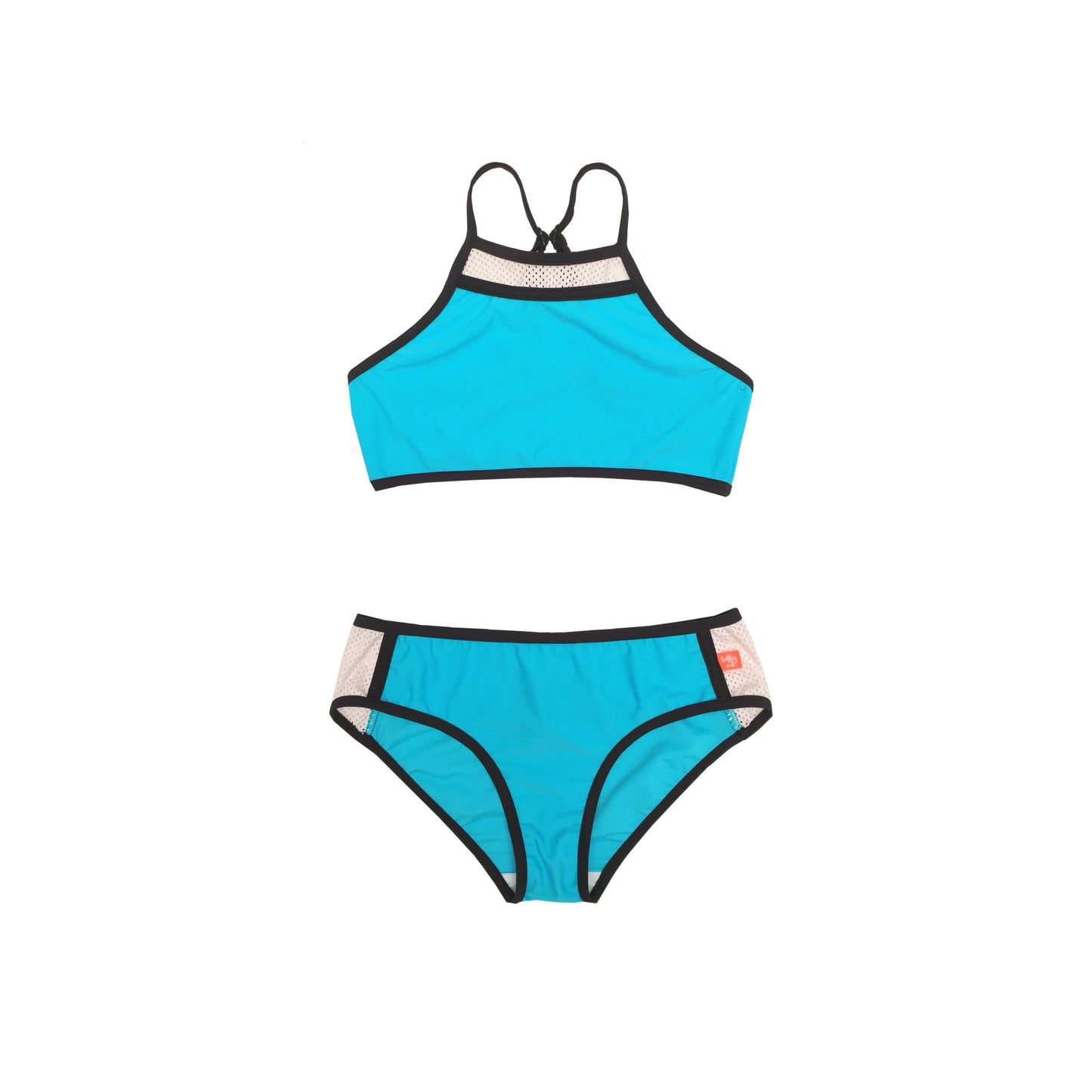 179 Neon Lights Plain Bikini - Salty Ink