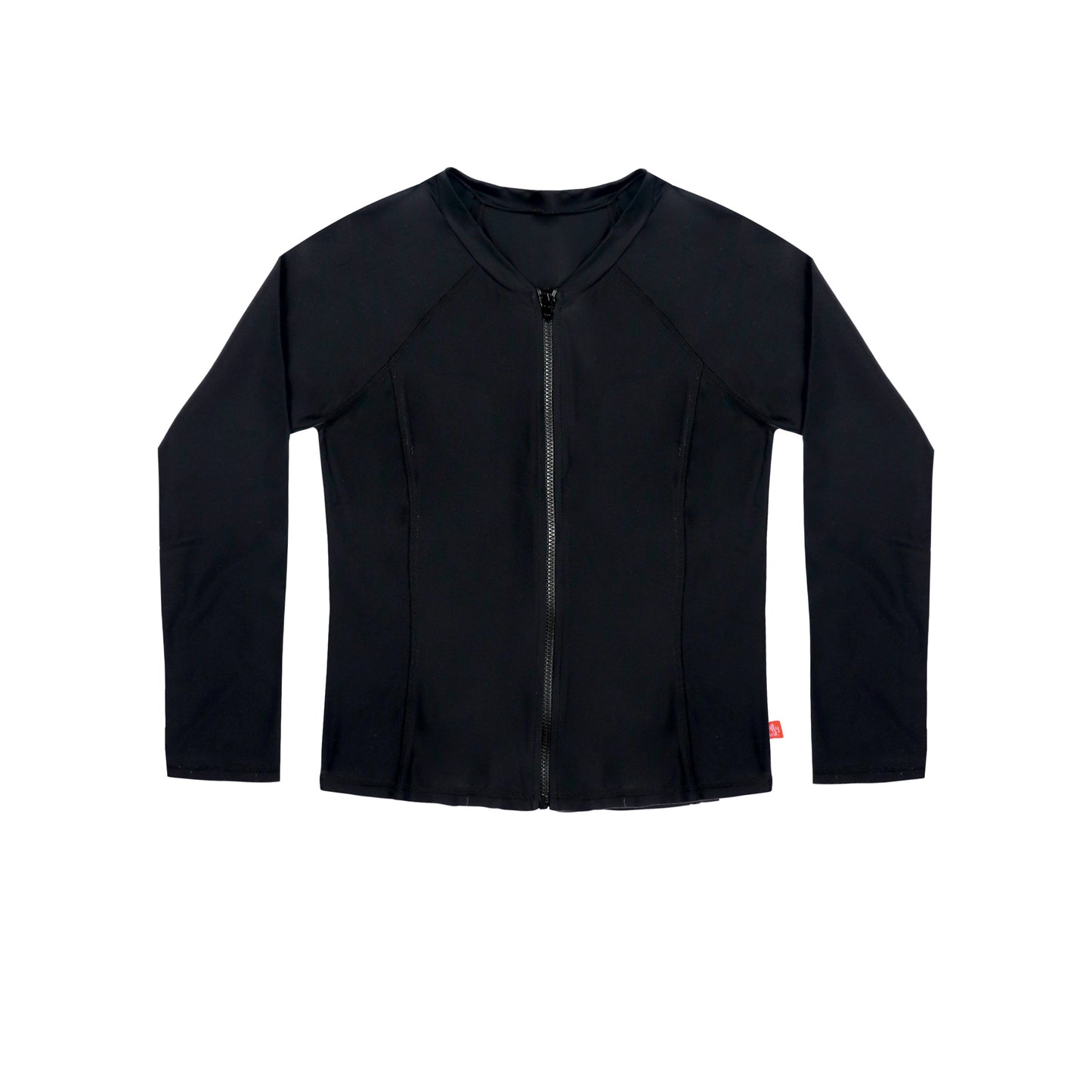 1241 Black Salty Long Sleeve Rashvest