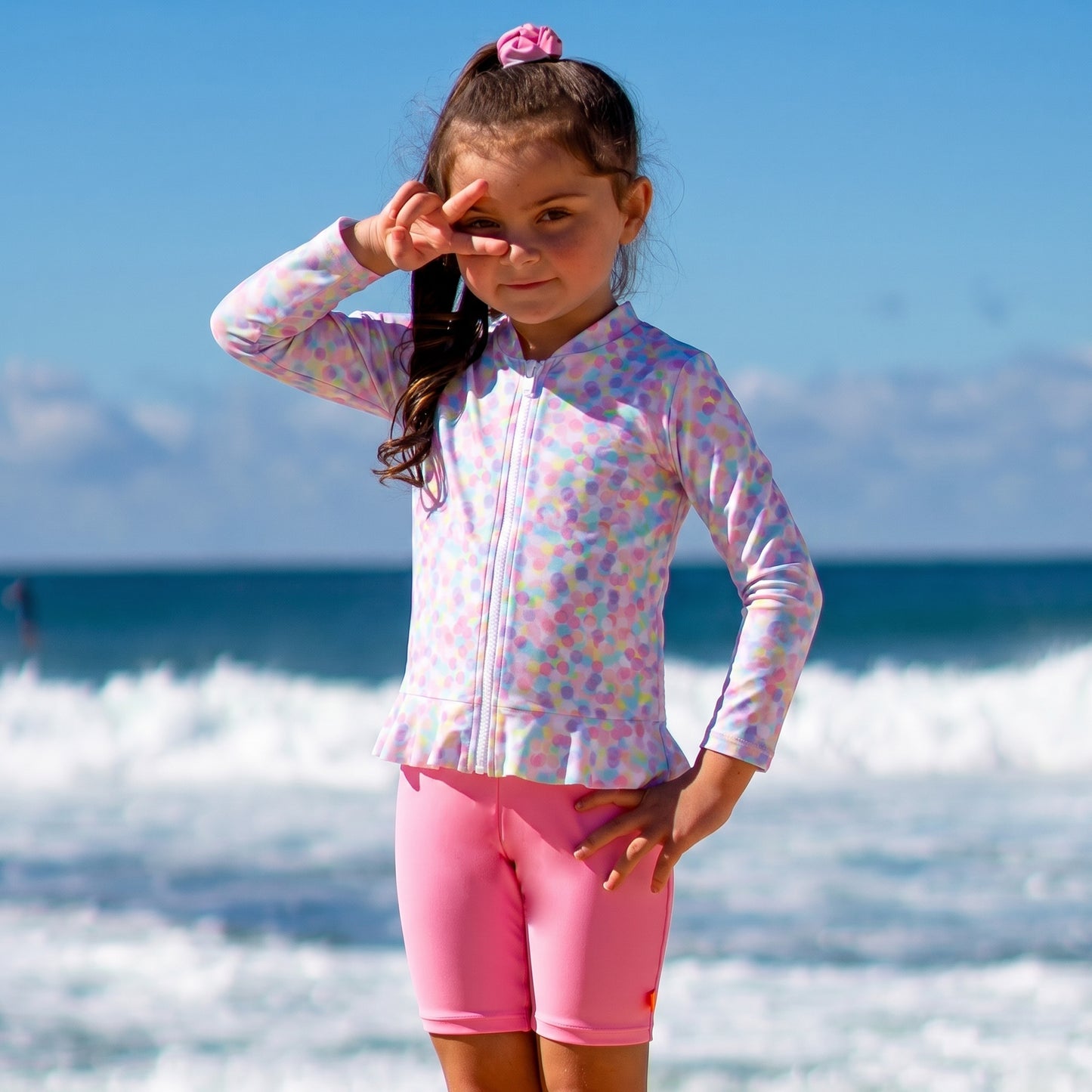 1253 Miss Fantasia Long Sleeve Rashvest