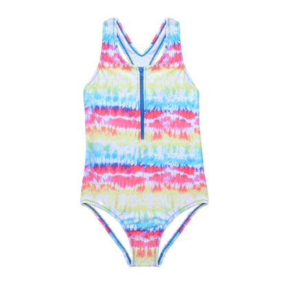 1392 Vivad Jungle Tye Dye One Piece