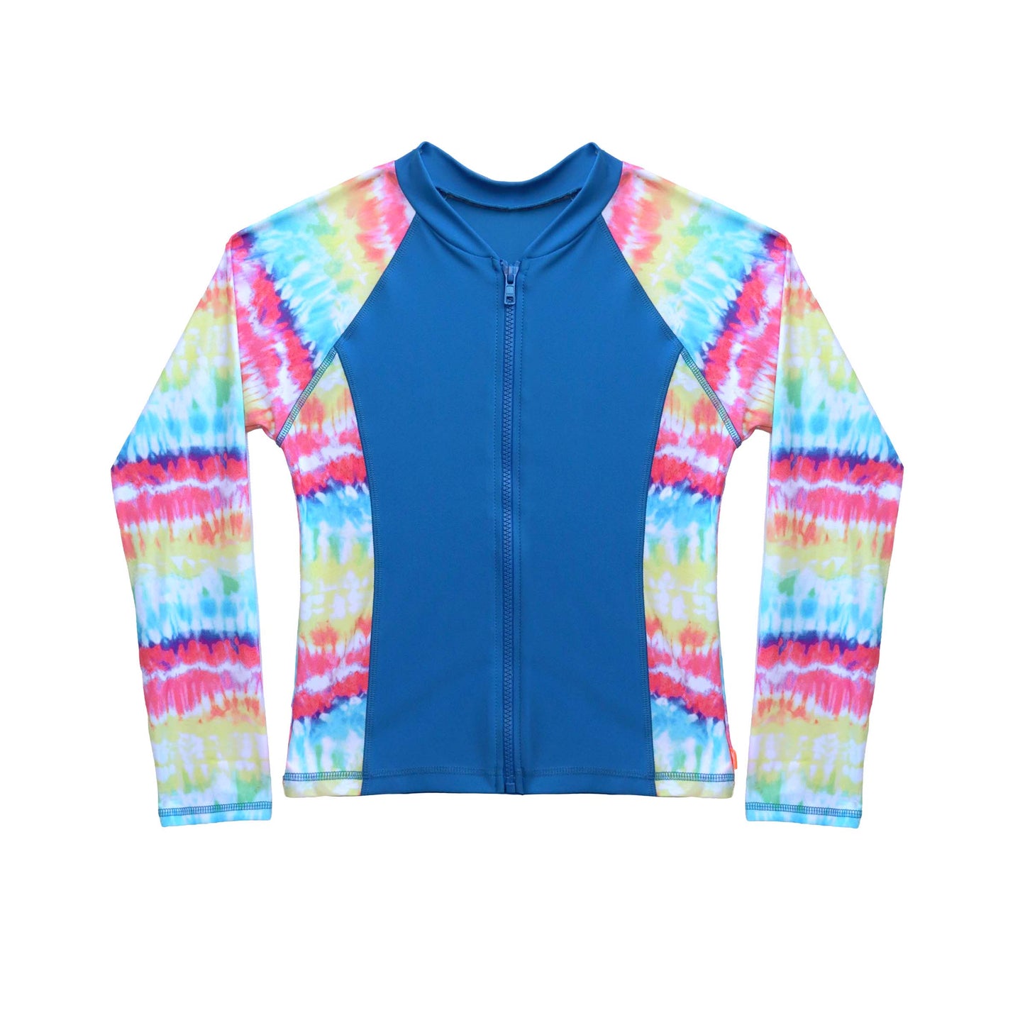 1419 Vivad Jungle Tye Dye Long Sleeve Rashvest