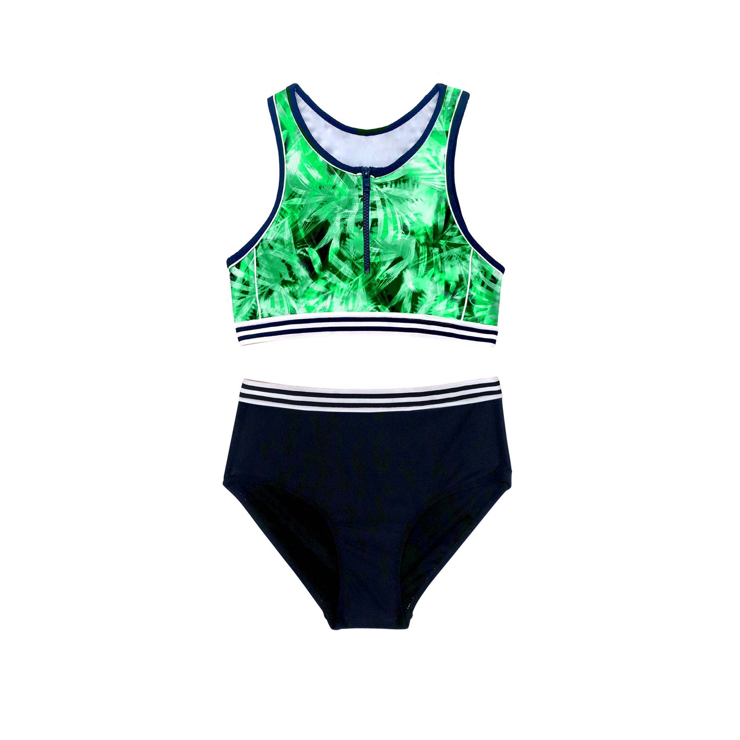 1423 Sugar Palm Kiwi Crop Bikini