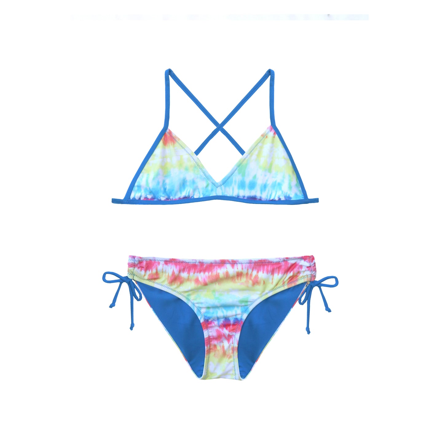 1430 Vivad Jungle Tye Dye Reversible Trikini