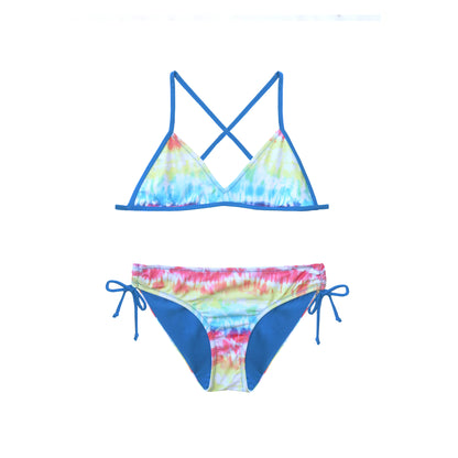 1430 Vivad Jungle Tye Dye Reversible Trikini