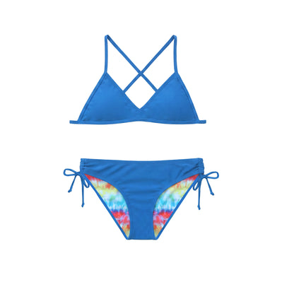 1430 Vivad Jungle Tye Dye Reversible Trikini