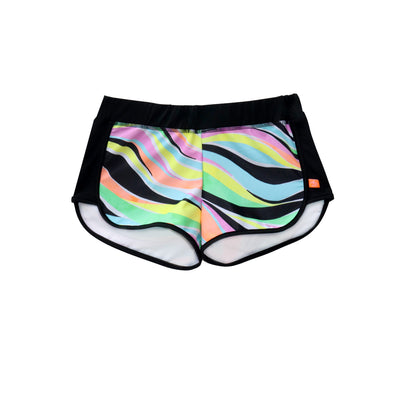 1432 Coastal Neon Wave Boardie