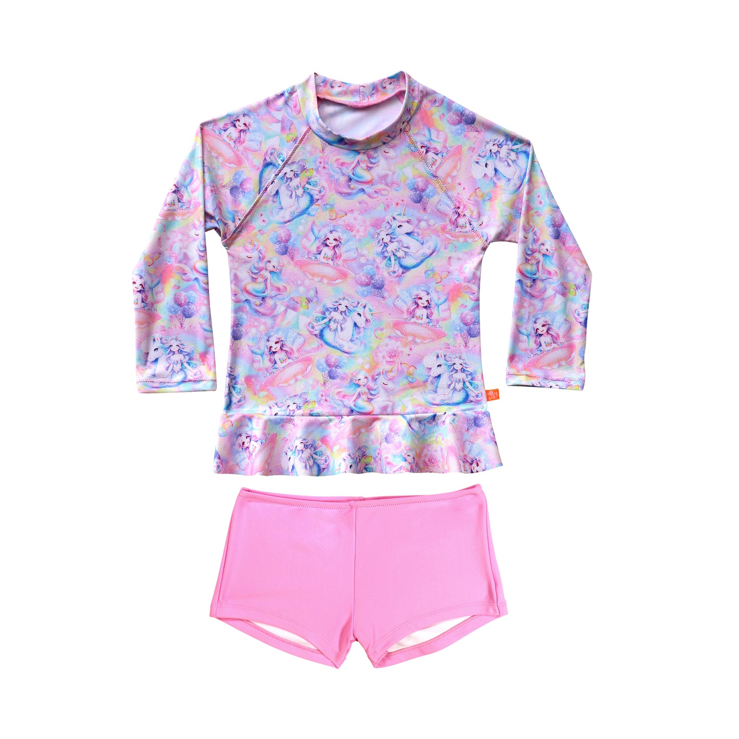 1439 Miss Fantasia Long Sleeve Sunvest Set