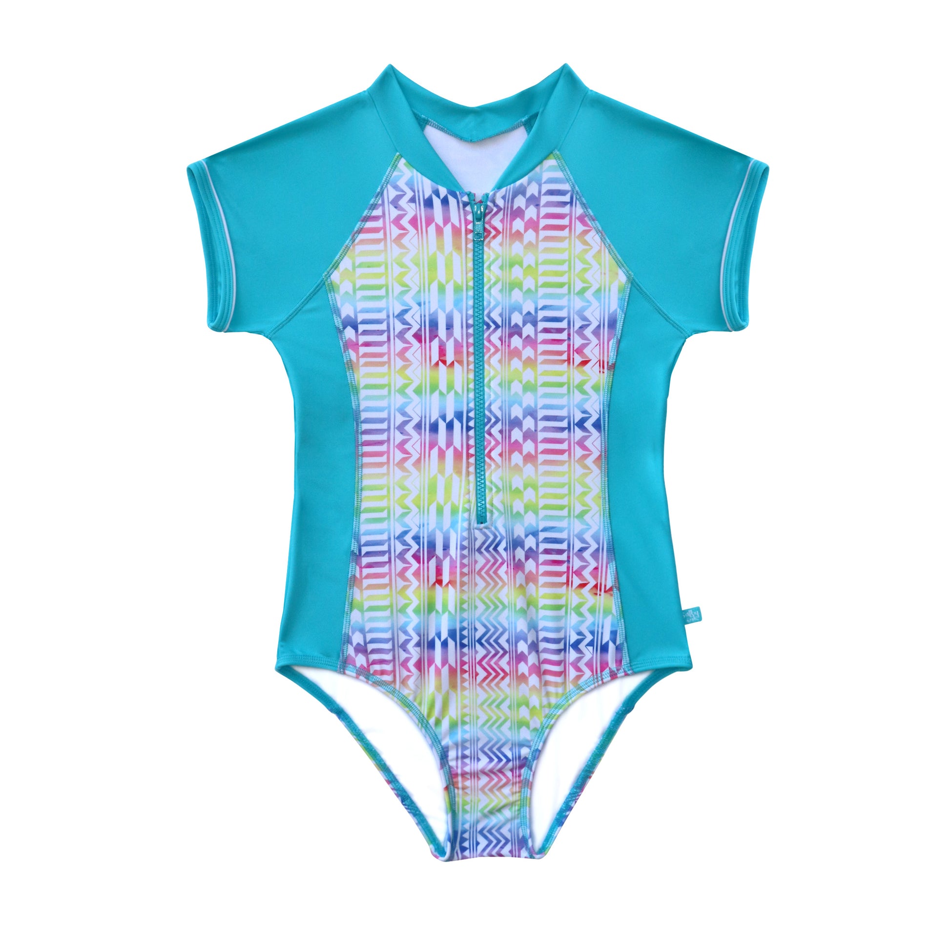 1468 Summer Neo Geo Short Sleeve Surfsuit - Salty Ink