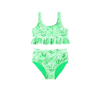 1469  Miss Cupcake Kiwi Reversible Bikini