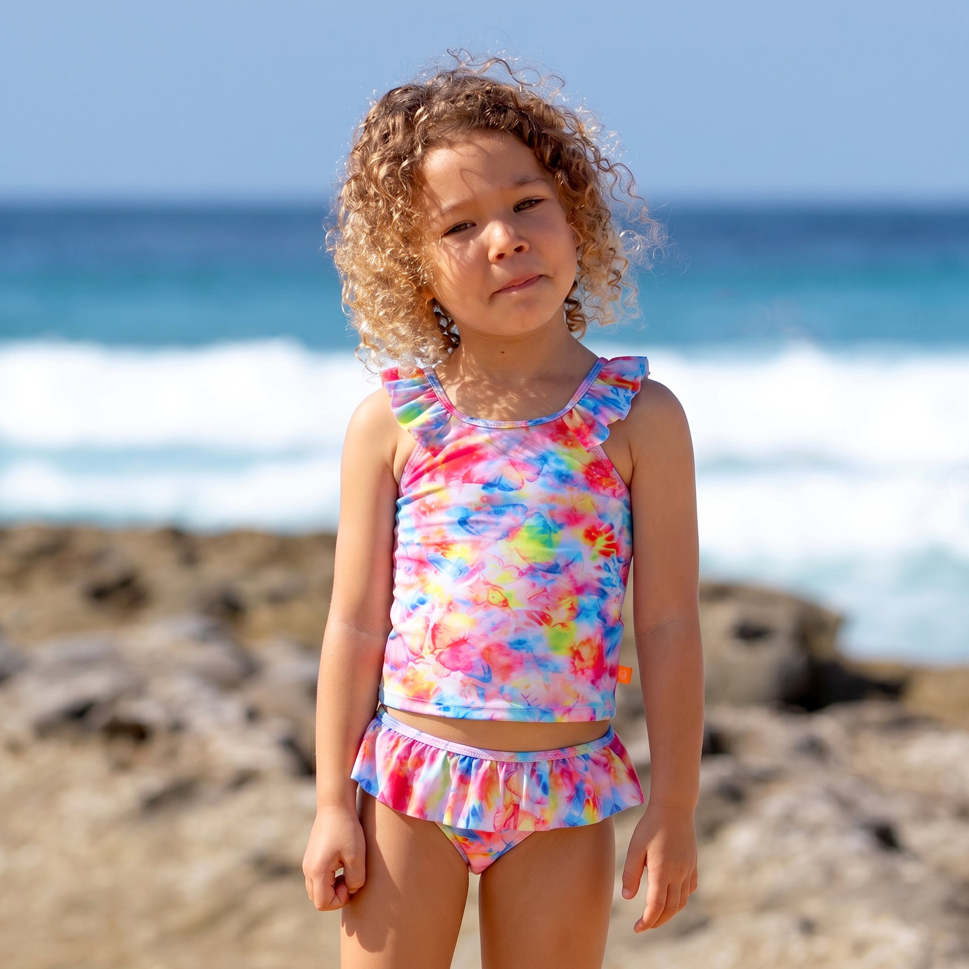 1495 Miss Starburst Singlet Bikini - Salty Ink