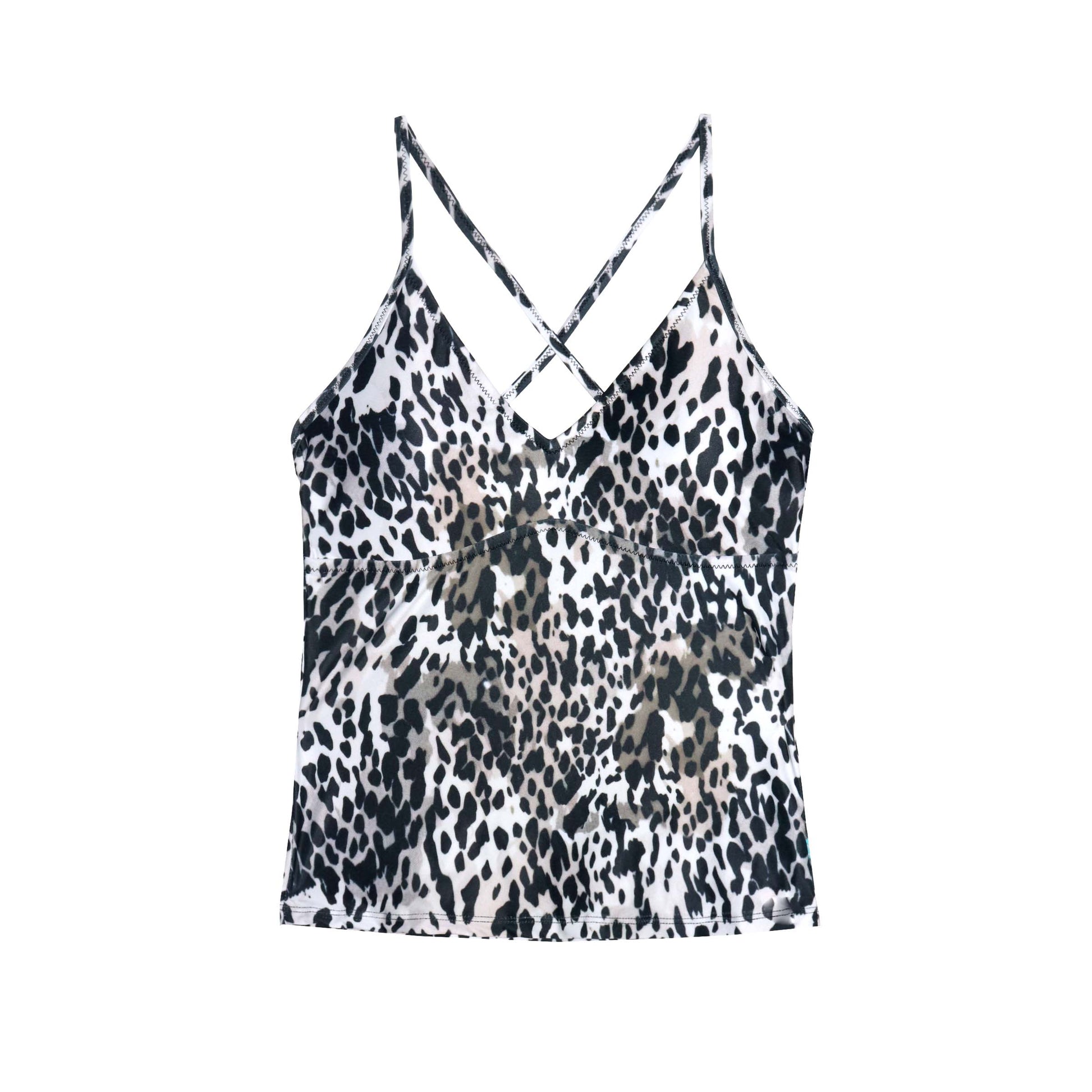  leopard pattern singlet 