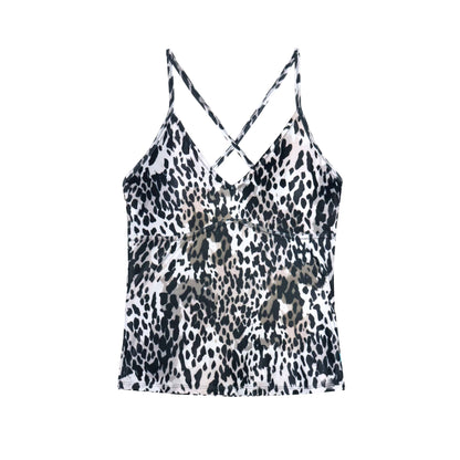  leopard pattern singlet 