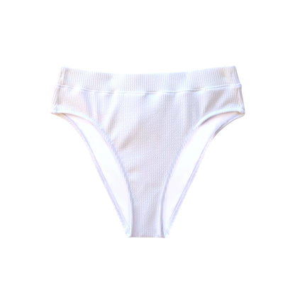White underwear on a white background