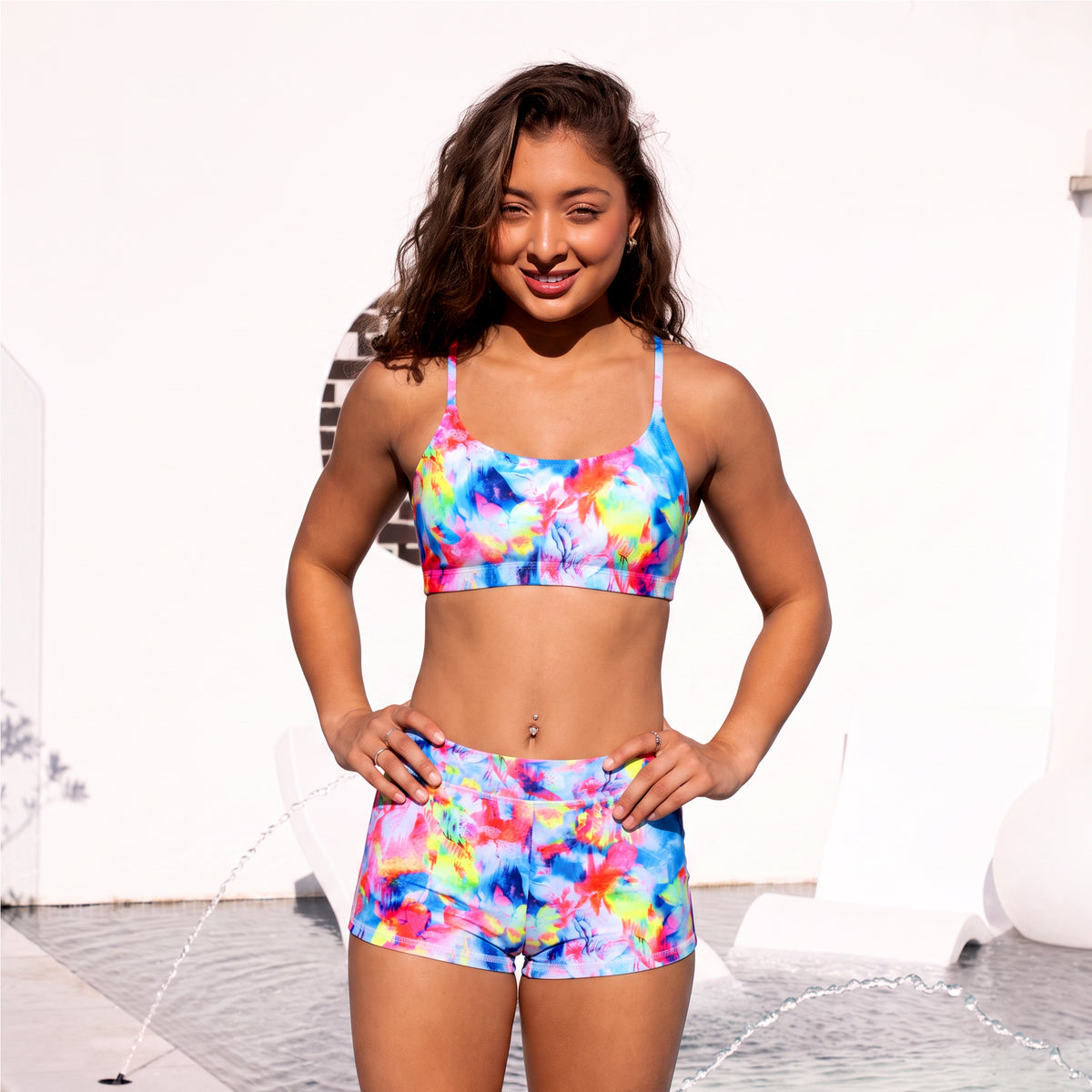 2094 Summer Sunset Crop Top