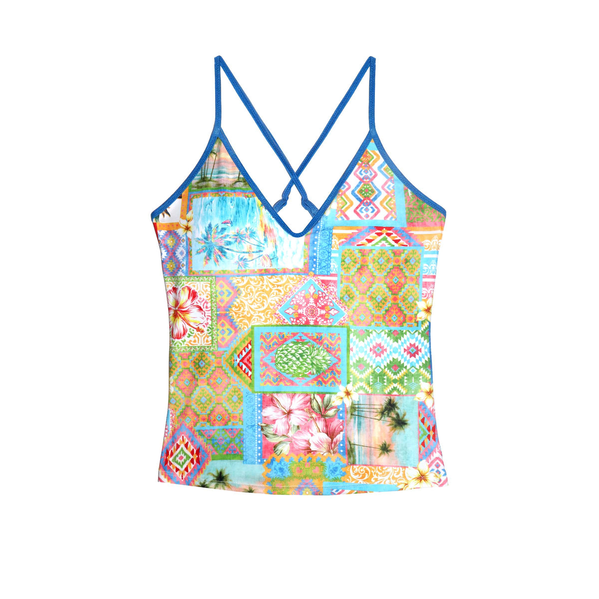 2101 Vacay Vibes Singlet Bikini Top