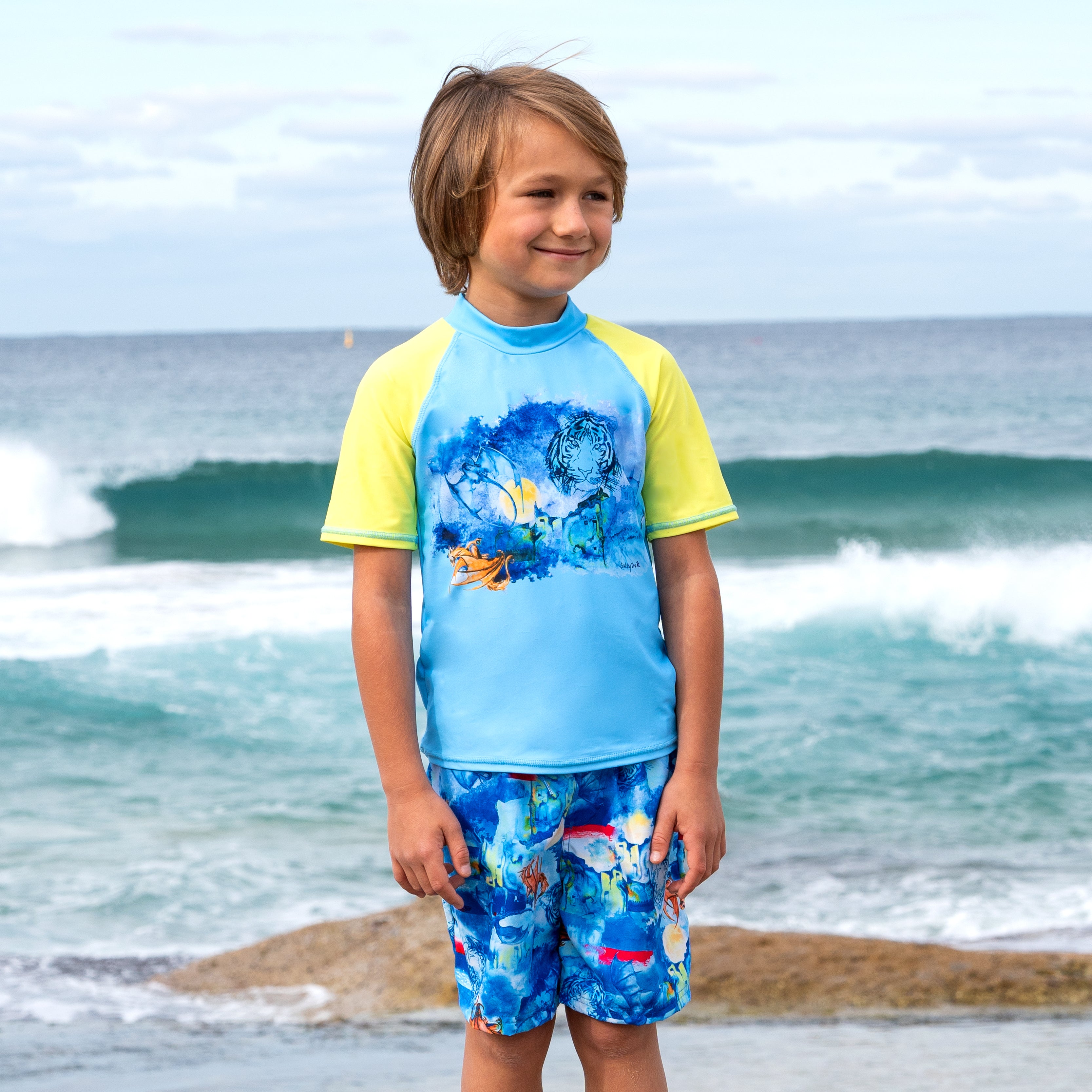 Shop Boys' Swimwear Online in Australia | Salty Ink Designs