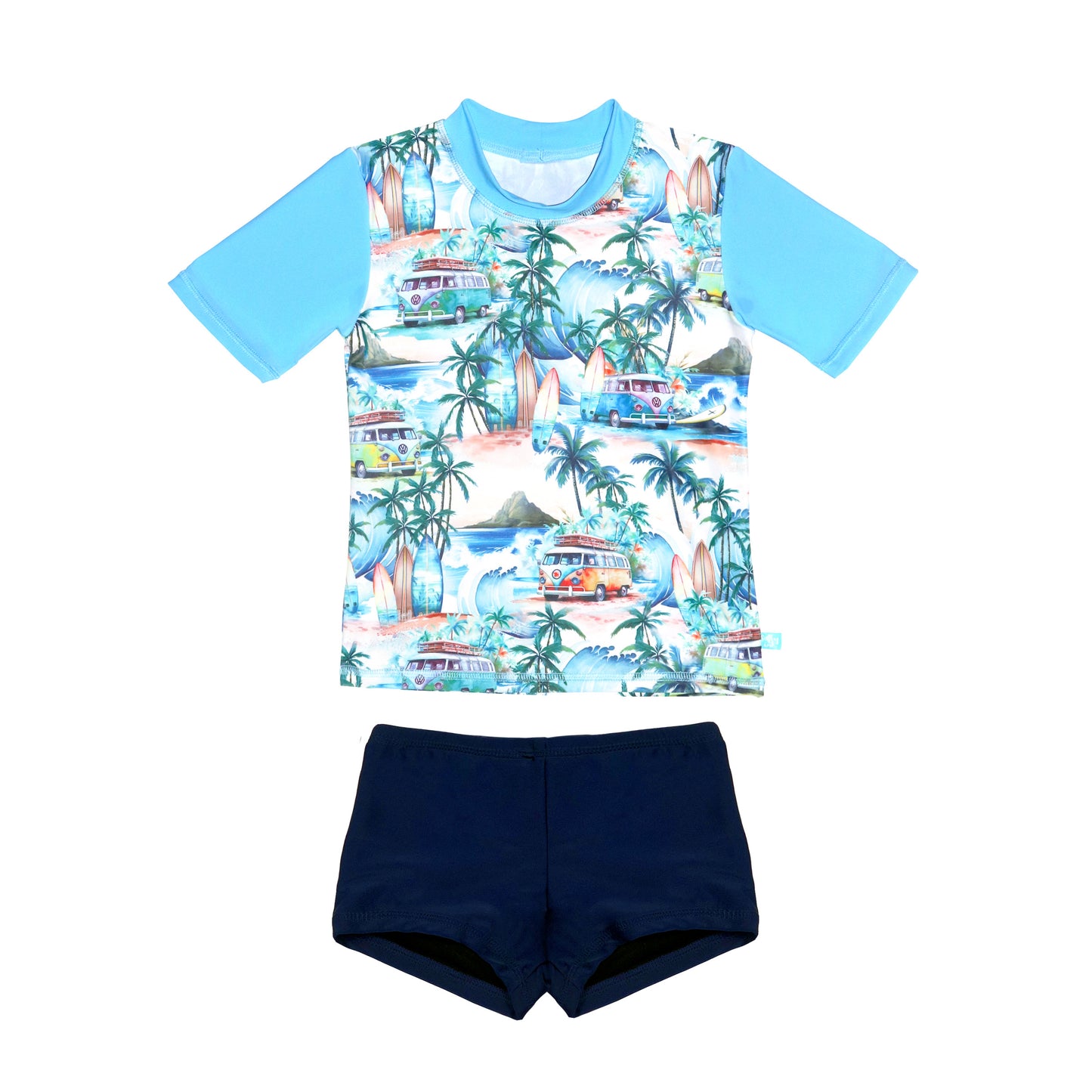 409 Coastal Camper Short Sleeve Rashvest Set