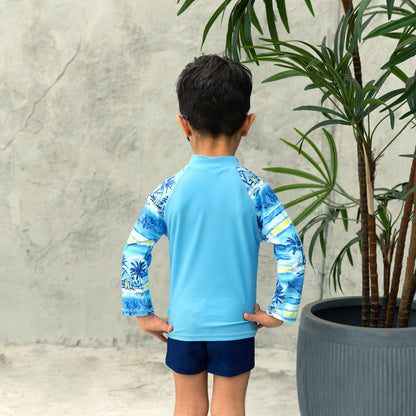 410 Shipwrecked Long Sleeve Rashvest Set