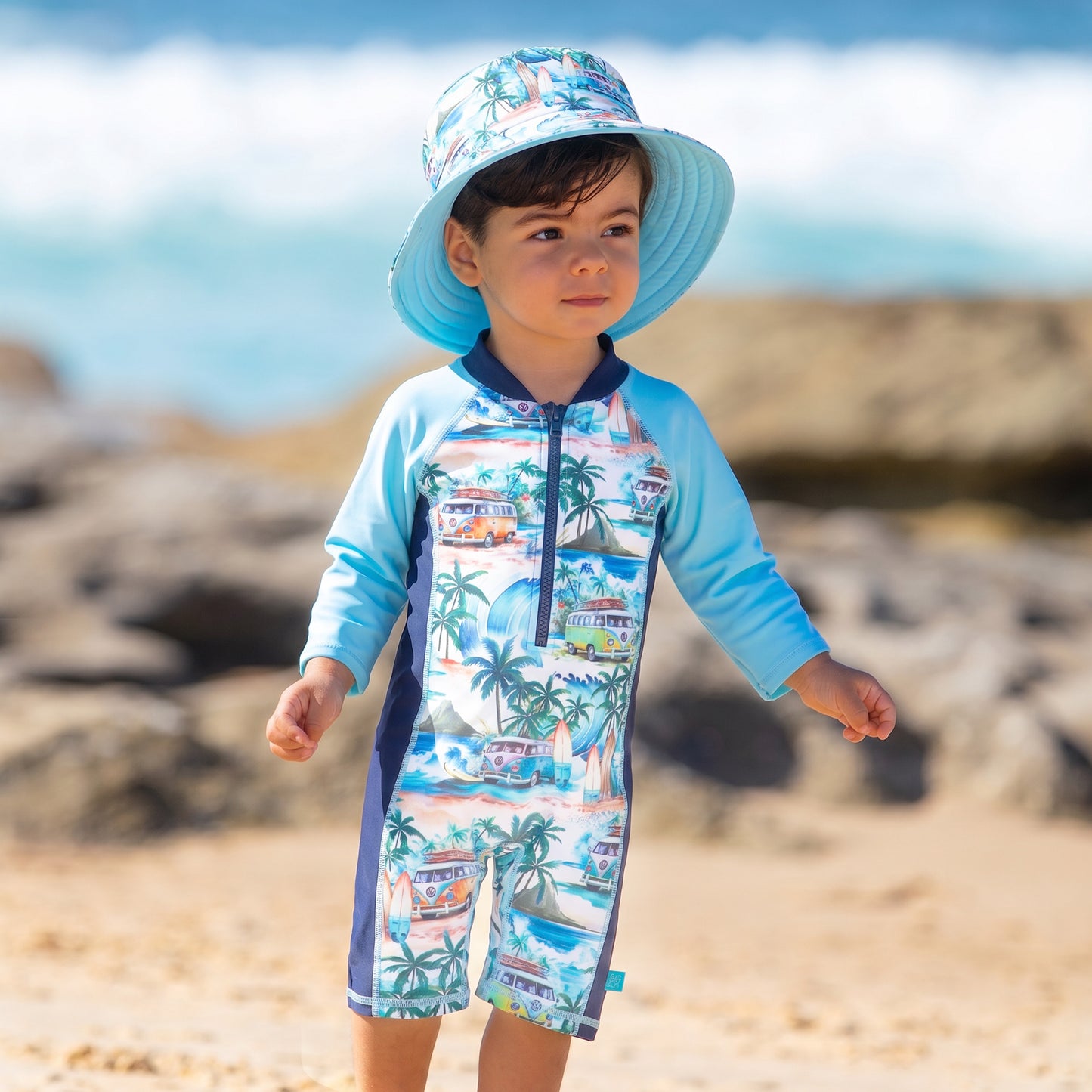 413 Coastal Camper Onesie
