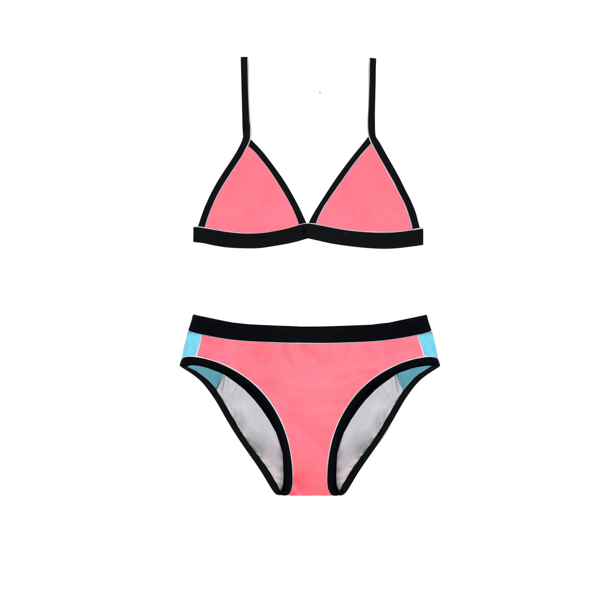 1314 Summer Tribe Plain Tri Bikini – Salty Ink