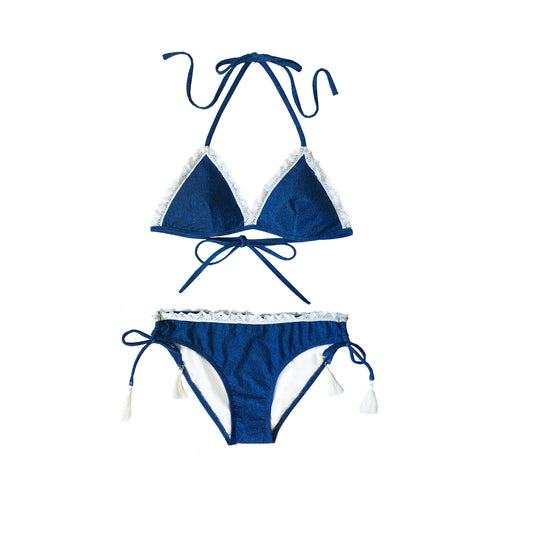 241 Avalon Angel Tri Bikini - Salty Ink
