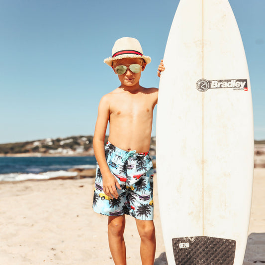 411 Tropix Boardie - Salty Ink