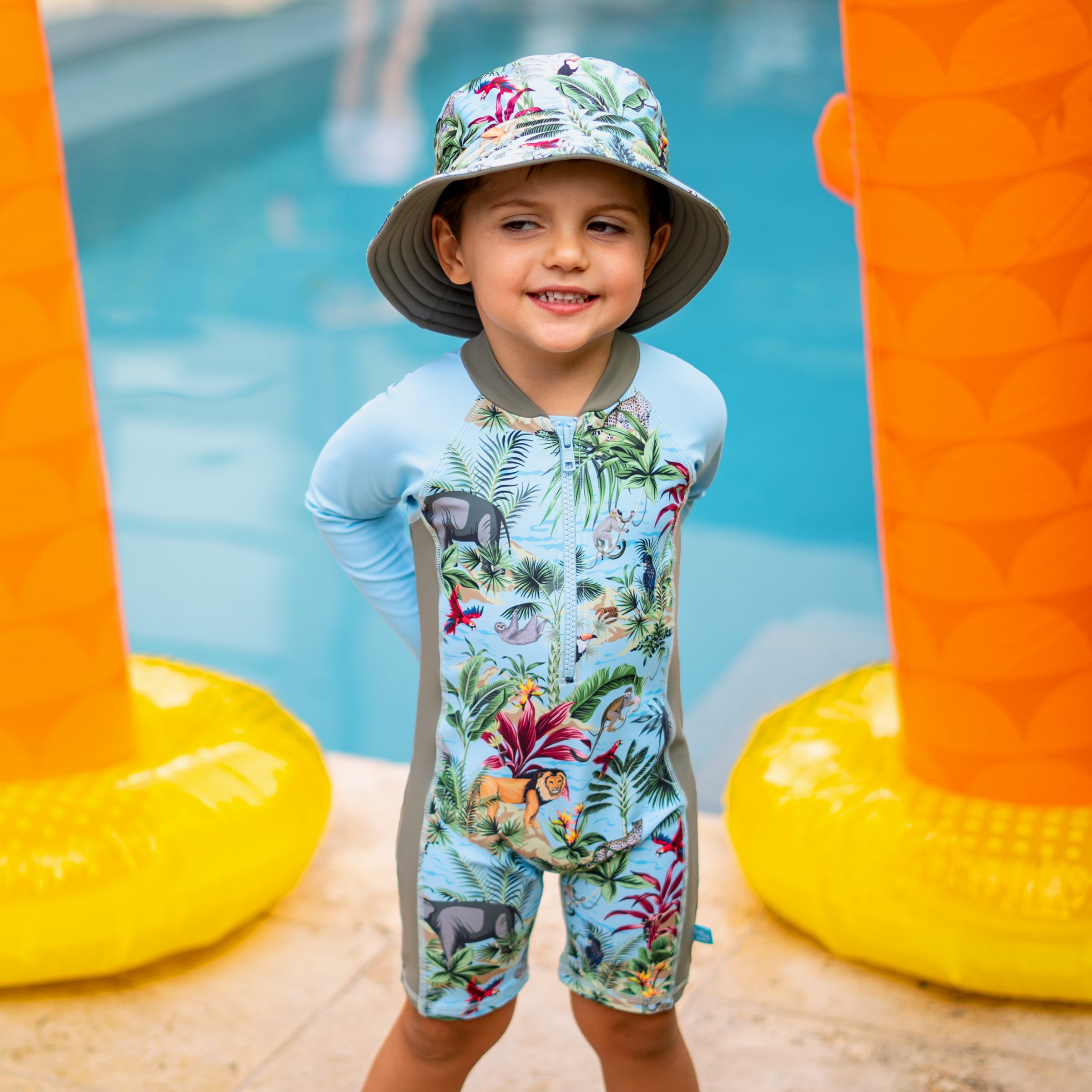 Baby boy hot sale swim onesie